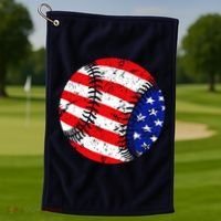 USA Baseball Golf Towel thumb 1