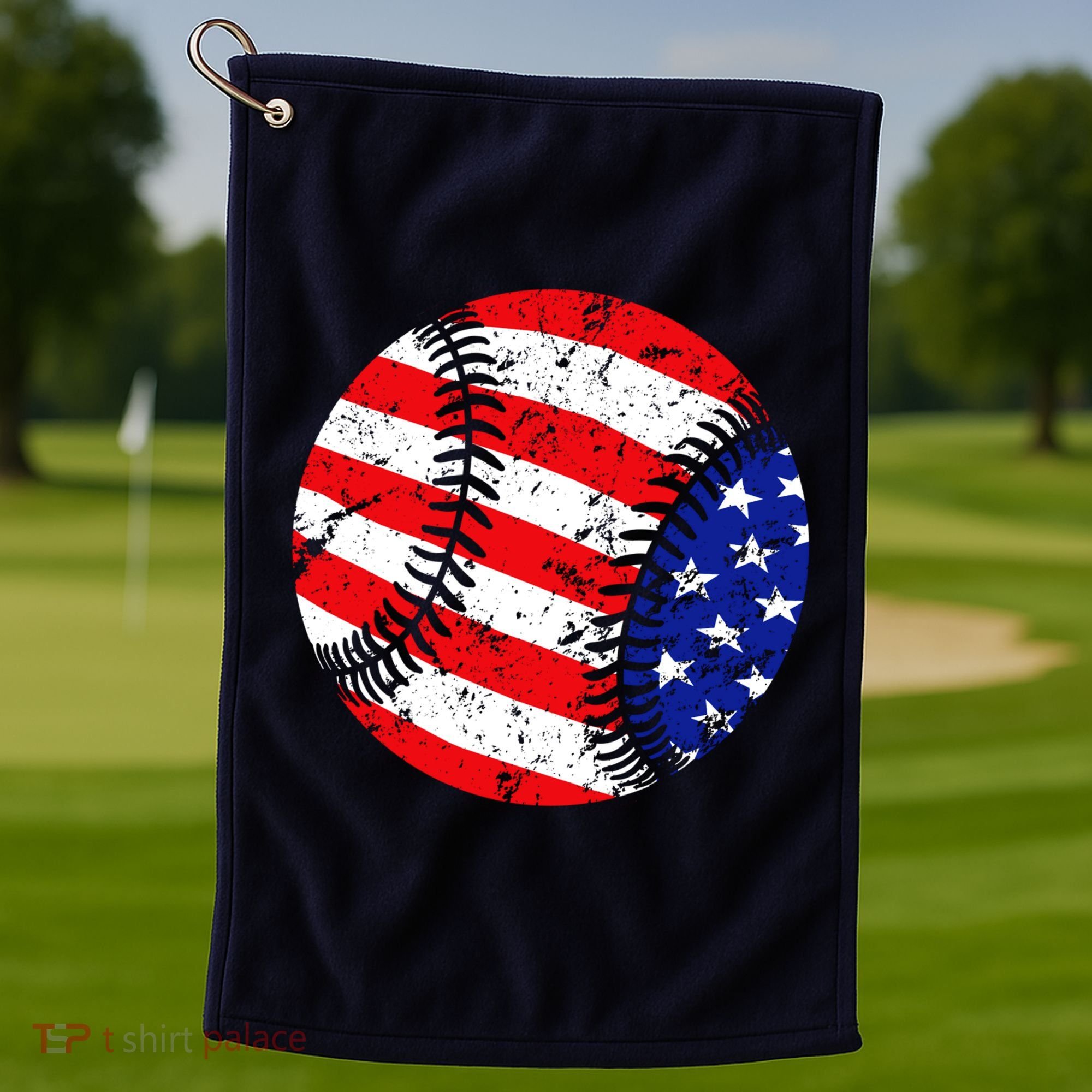 USA Baseball Golf Towel