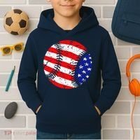 USA Baseball Kids Hoodie thumb 2