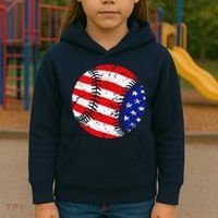 USA Baseball Kids Hoodie thumb 3