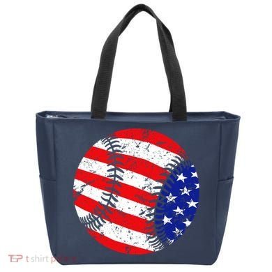 USA Baseball Tote Bag