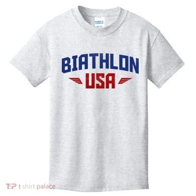 USA Biathlon Arch Team Kids T-Shirt