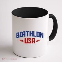 USA Biathlon Arch Team Coffee Mug thumb 1