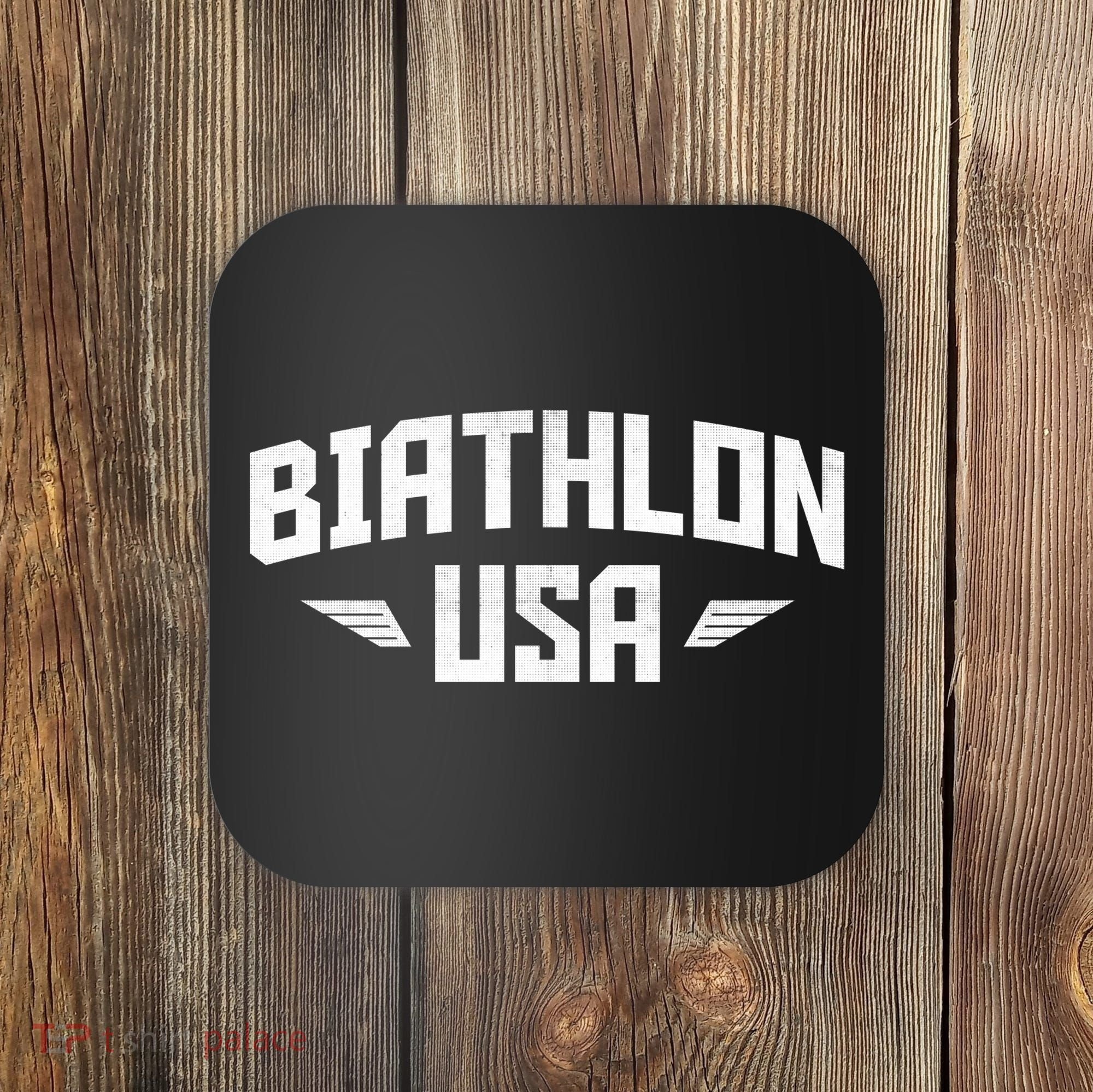 USA Biathlon Arch Team Coaster