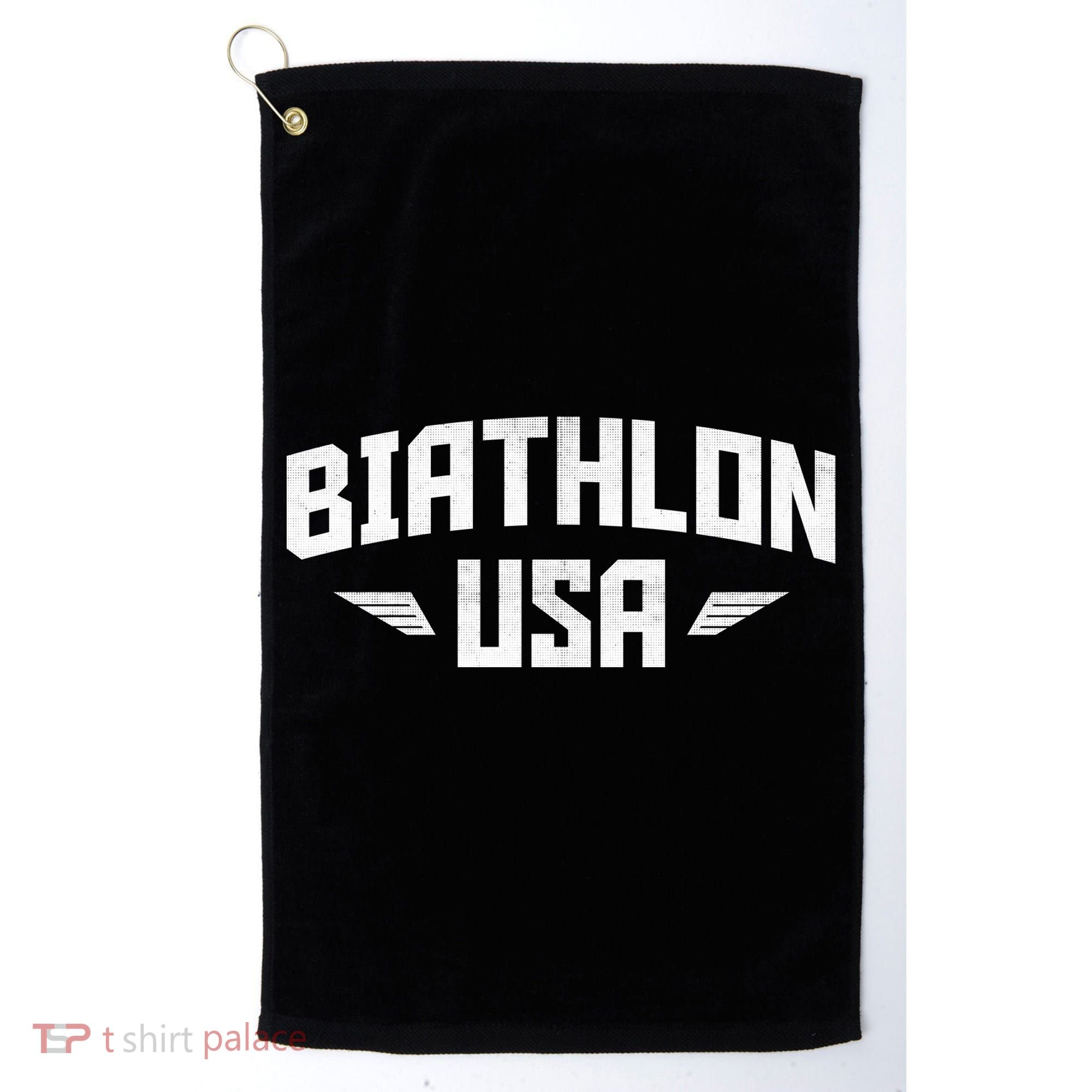 USA Biathlon Arch Team Golf Towel