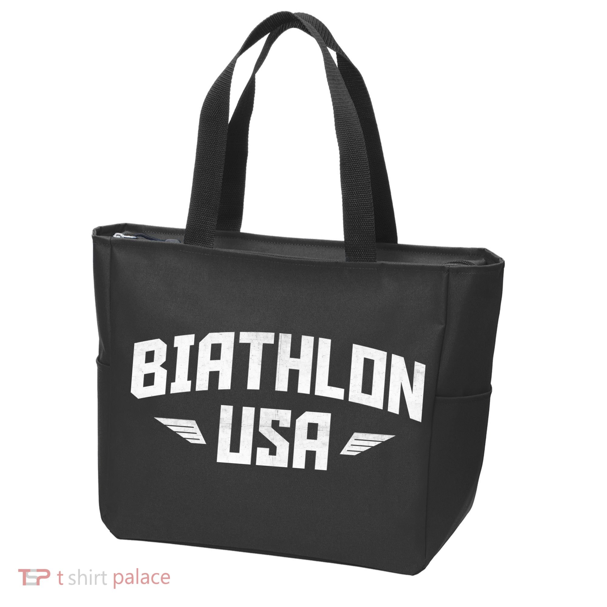 USA Biathlon Arch Team Tote Bag