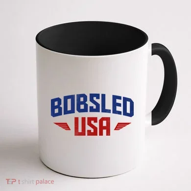USA Bobsled Team Coffee Mug back
