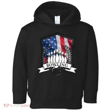 USA Bowling Team Toddler Hoodie