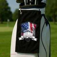 USA Bowling Team Golf Towel thumb 2