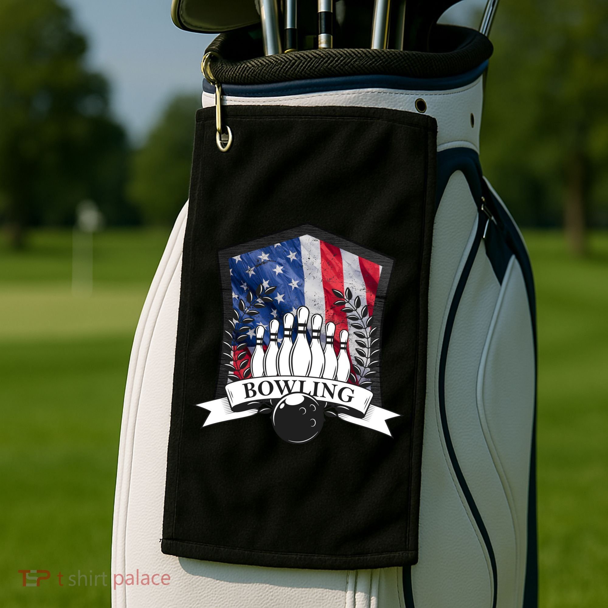 USA Bowling Team Golf Towel