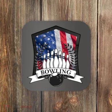 USA Bowling Team Coaster