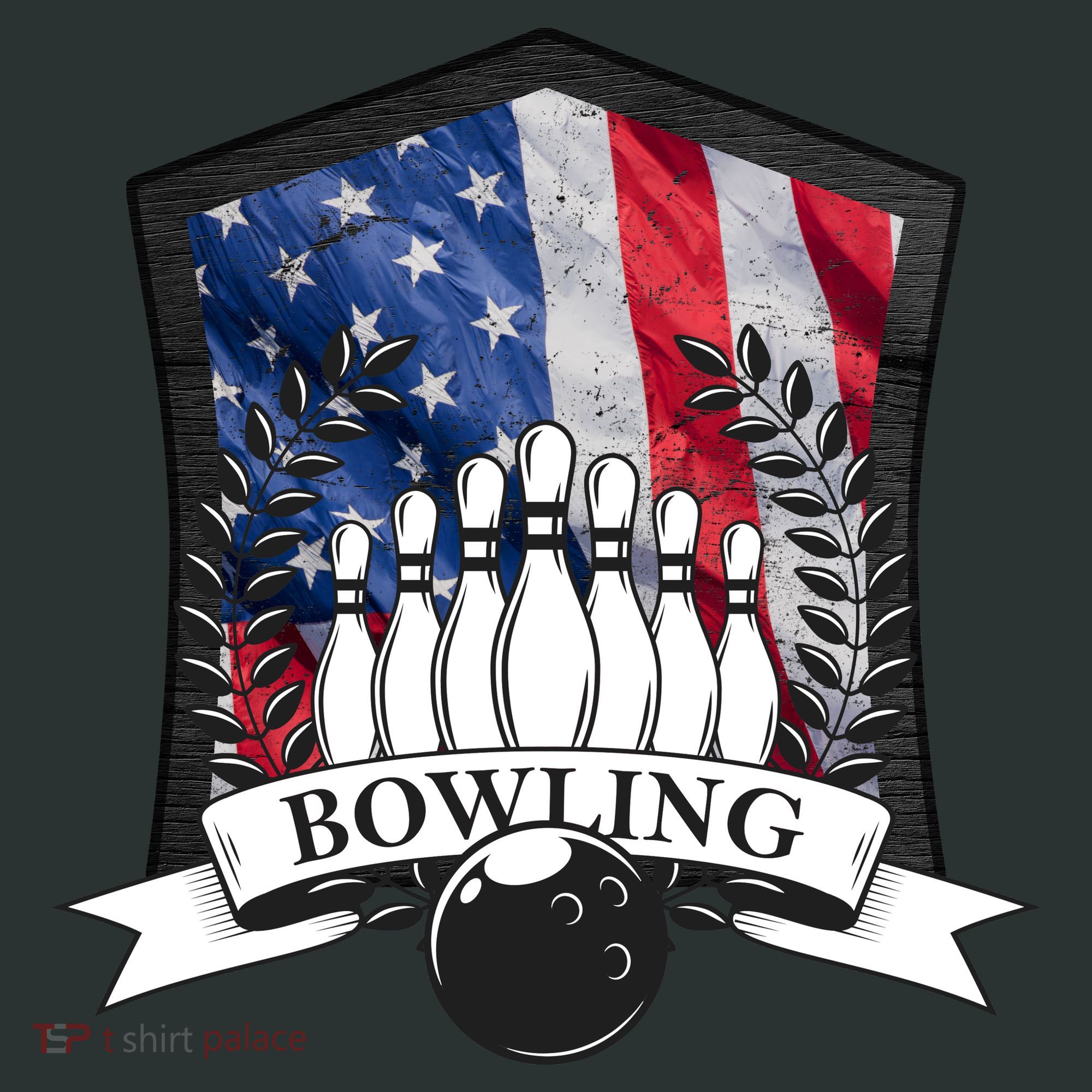USA Bowling Team Mousepad