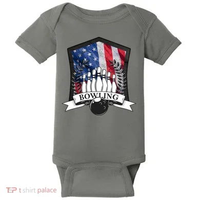 USA Bowling Team Baby Bodysuit