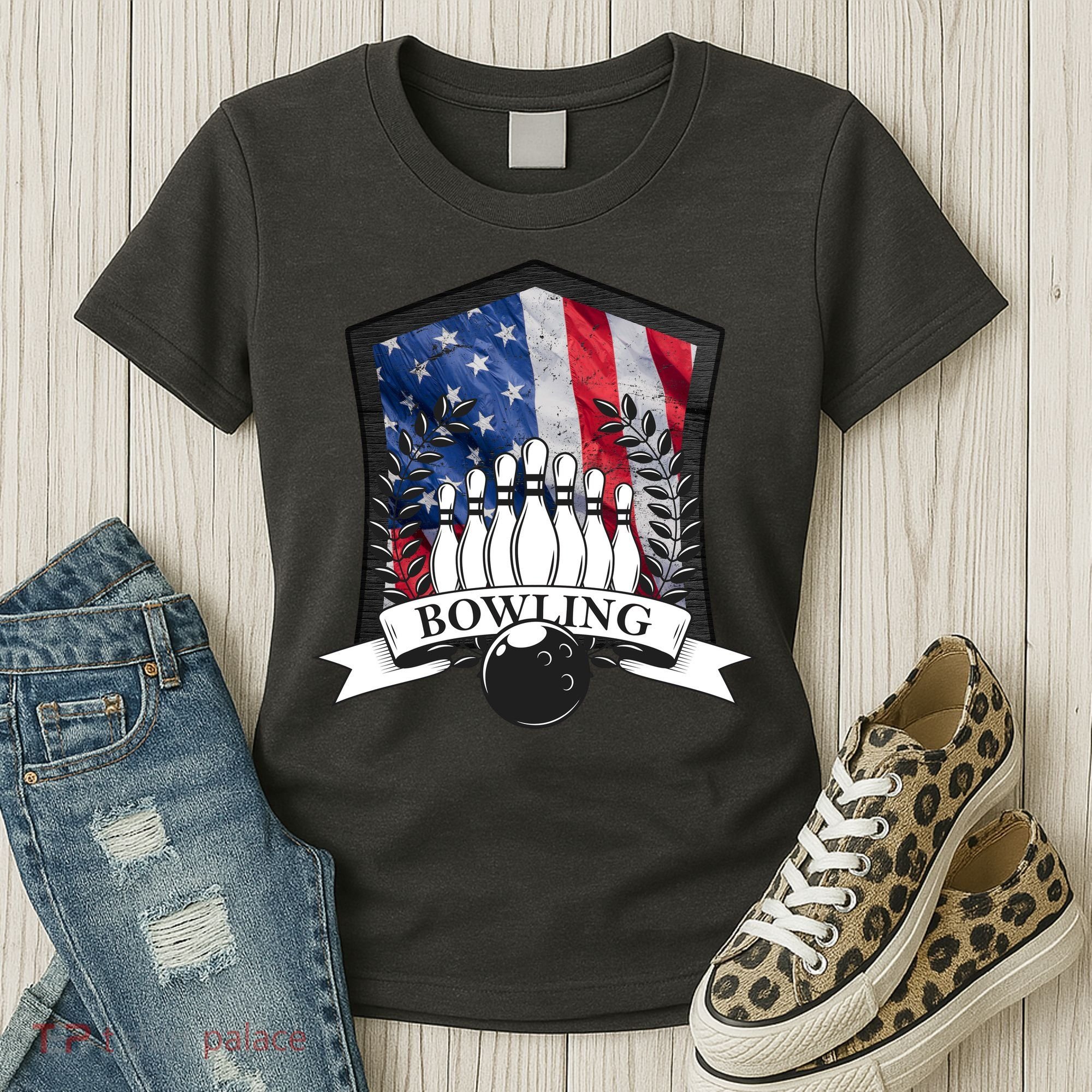 USA Bowling Team Women's T-Shirt