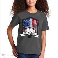 USA Bowling Team Kids T-Shirt thumb 2