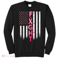 USA Breast Cancer Awareness Fight Logo Sweatshirt thumb 0