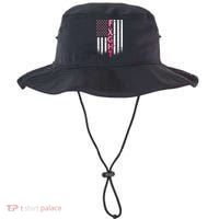 USA Breast Cancer Awareness Fight Logo Bucket Hat thumb 0