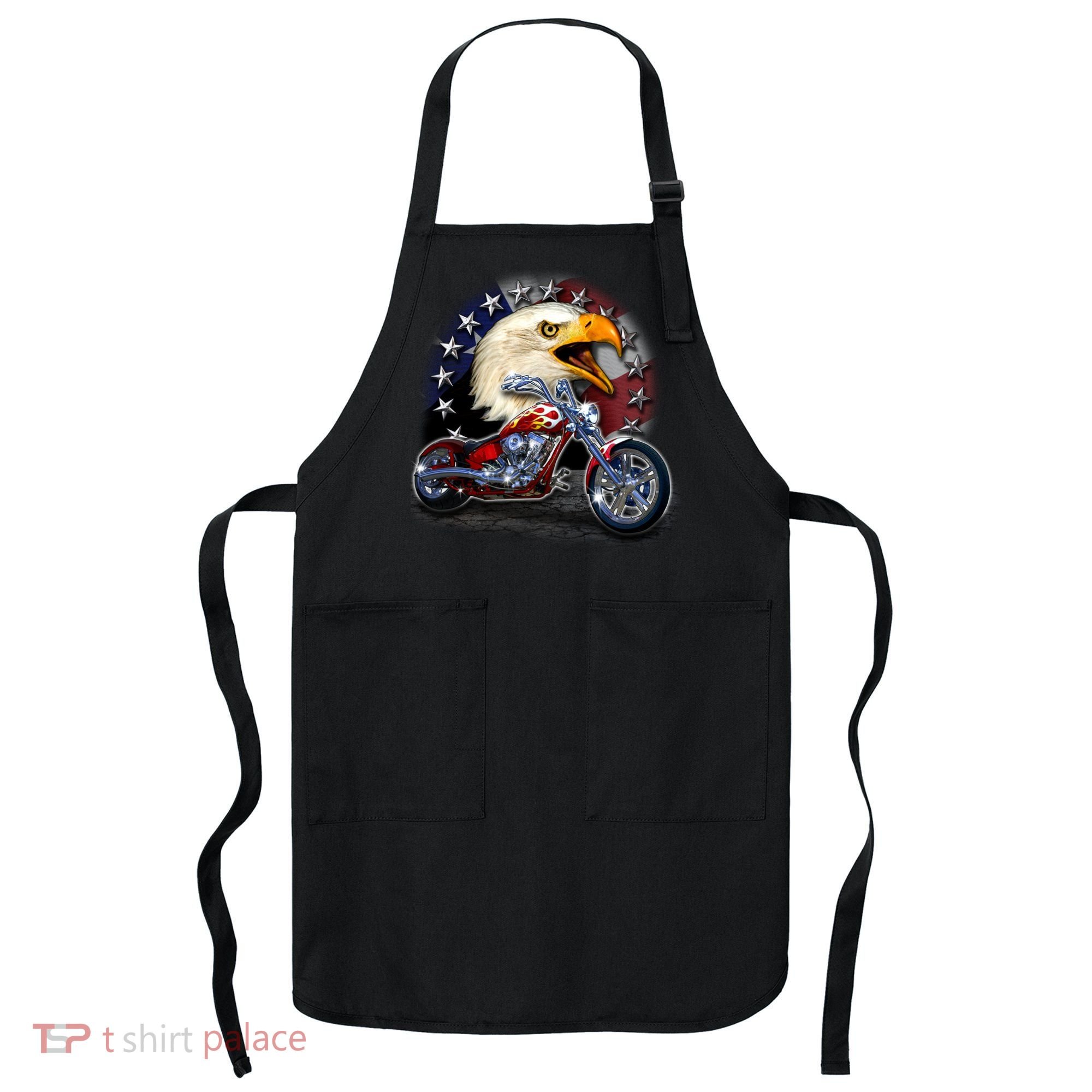 USA Chopper Bald Eagle Muscle Apron