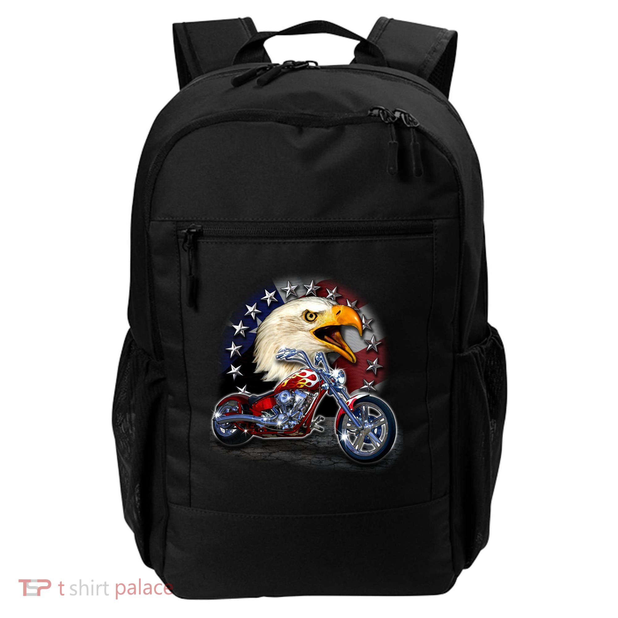 USA Chopper Bald Eagle Muscle Backpack