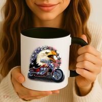 USA Chopper Bald Eagle Muscle Coffee Mug thumb 3