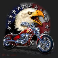 USA Chopper Bald Eagle Muscle Tumbler thumb 3