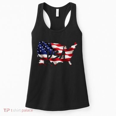 USA Country Flag Women's Tank Top