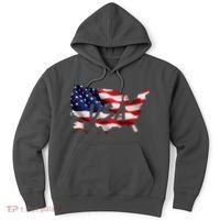 USA Country Flag Hoodie thumb 0