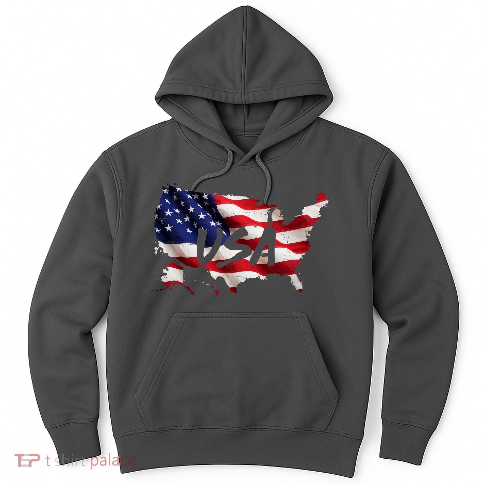 USA Country Flag Hoodie