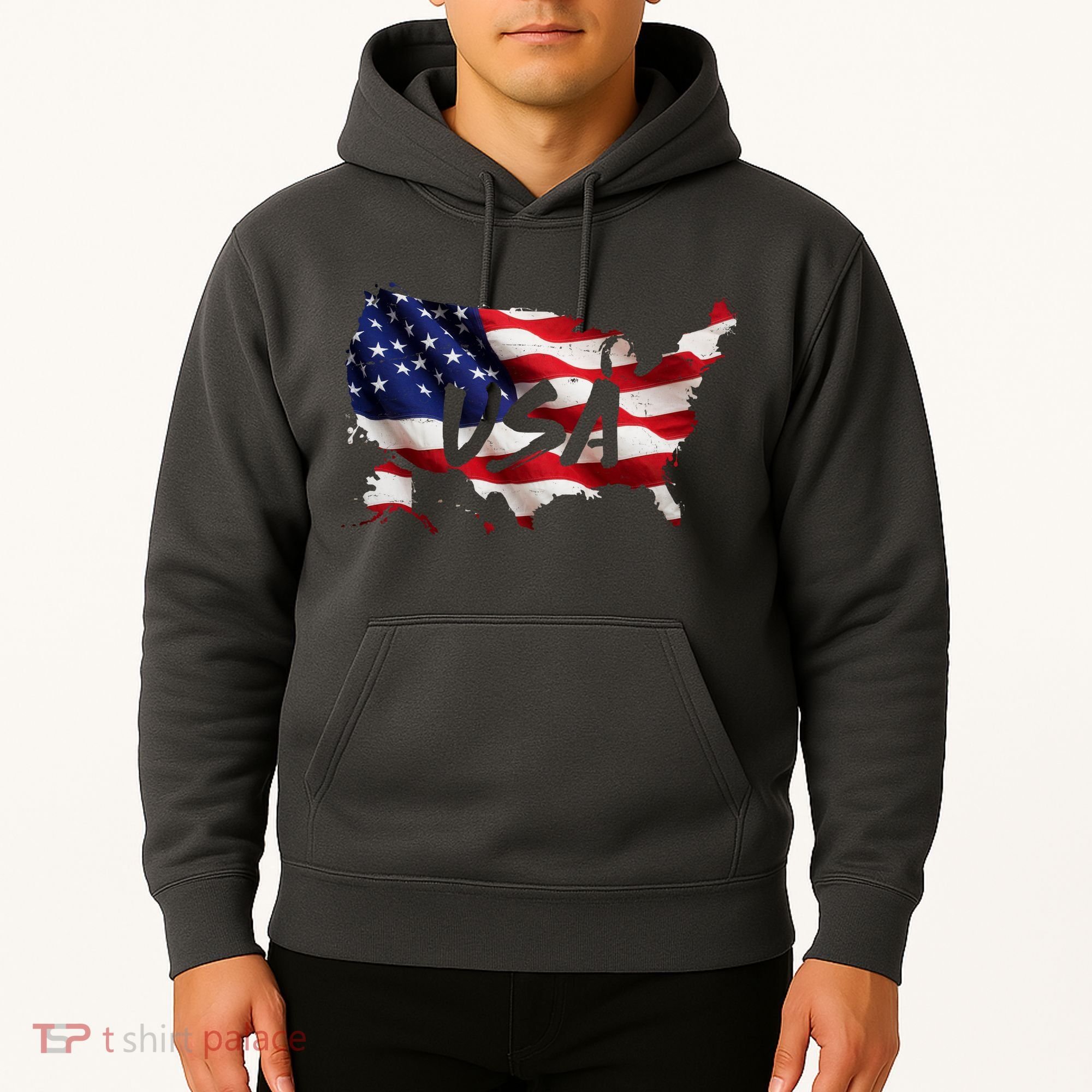 USA Country Flag Hoodie