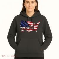 USA Country Flag Hoodie thumb 5