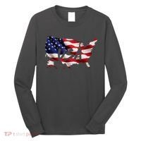 USA Country Flag Long Sleeve Shirt thumb 0
