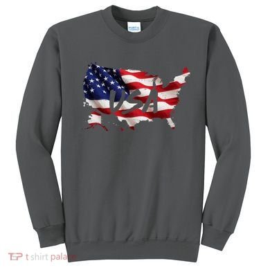 USA Country Flag Sweatshirt
