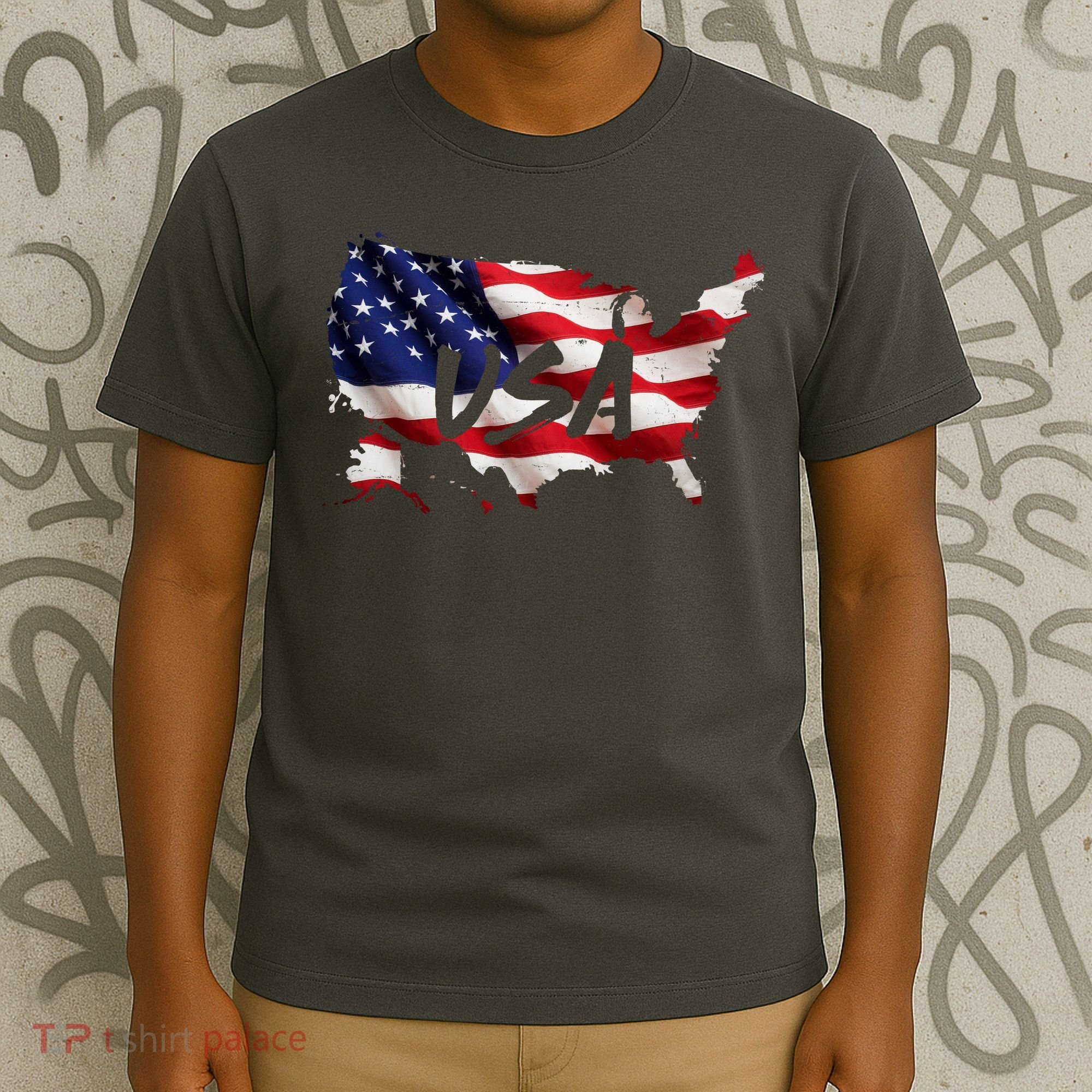 USA Country Flag T-Shirt