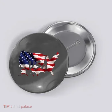 USA Country Flag Button