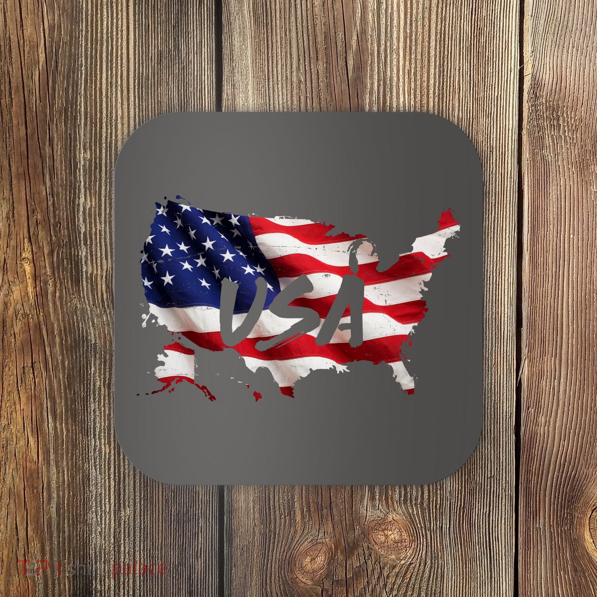 USA Country Flag Coaster