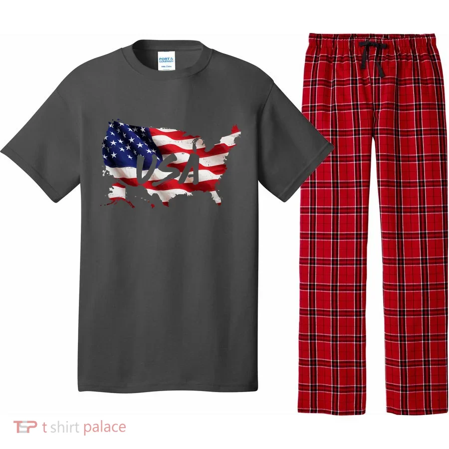 USA Country Flag Pajama Set