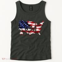 USA Country Flag Tank Top thumb 2