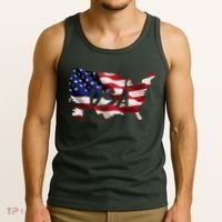 USA Country Flag Tank Top thumb 3