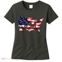 USA Country Flag Women's T-Shirt thumb 0