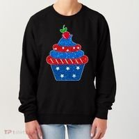 USA Cupcake Cherry On Top Women's Sweatshirt thumb 0