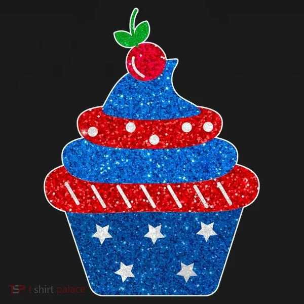 USA Cupcake Cherry On Top Bucket Hat