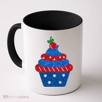 USA Cupcake Cherry On Top Coffee Mug thumb 0