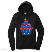 USA Cupcake Cherry On Top Women's Hoodie thumb 0