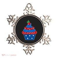 USA Cupcake Cherry On Top Ornament thumb 0