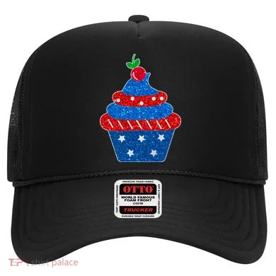USA Cupcake Cherry On Top Hat