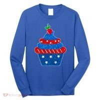 USA Cupcake Cherry On Top Long Sleeve Shirt thumb 0