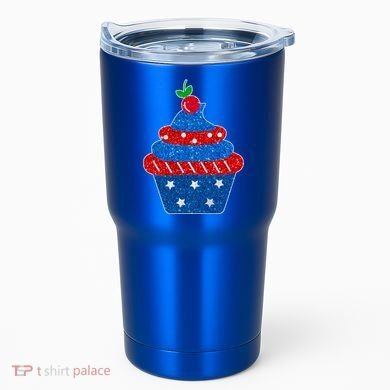 USA Cupcake Cherry On Top Tumbler