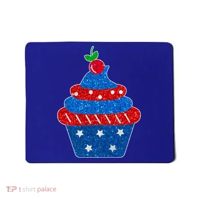 USA Cupcake Cherry On Top Mousepad
