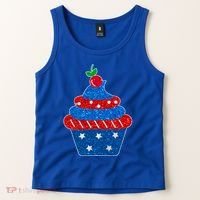 USA Cupcake Cherry On Top Tank Top thumb 2