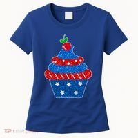 USA Cupcake Cherry On Top Women's T-Shirt thumb 0